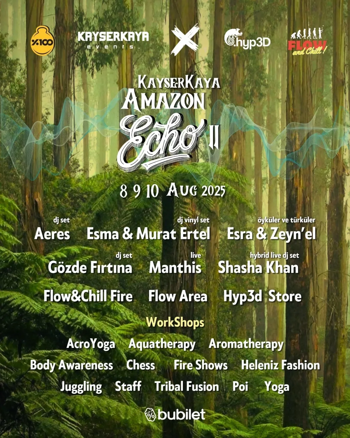 Şirince'de Dolunayda Dans: Amazon Echo 2 Festivali Ruhani Bir Çağrı